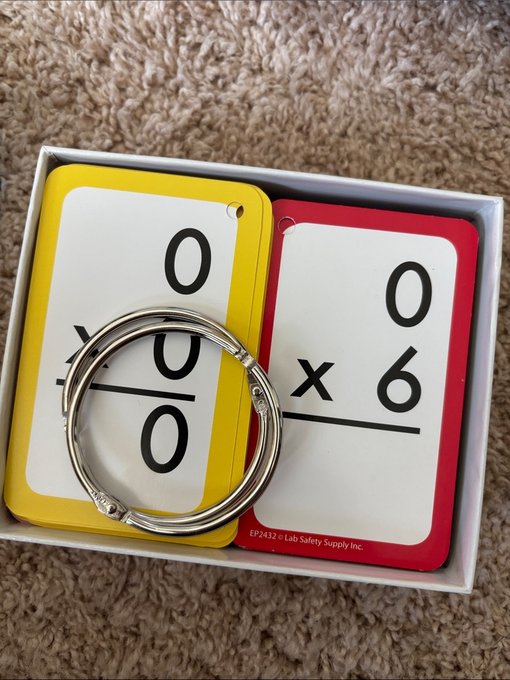 Mult/div/addition flash cards - Picture 6 of 7